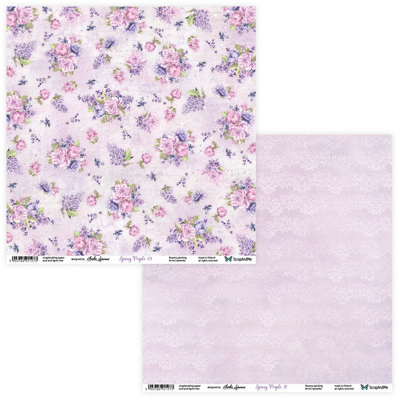 Paper 09-10 - Spring Purple Collection