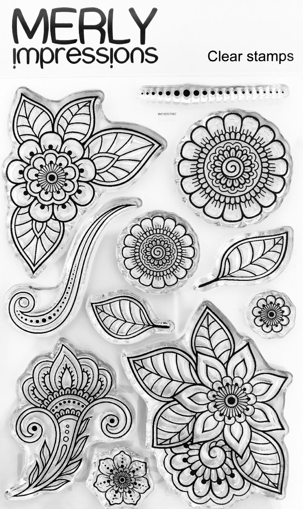 Clear Stamps - Floral Clusters