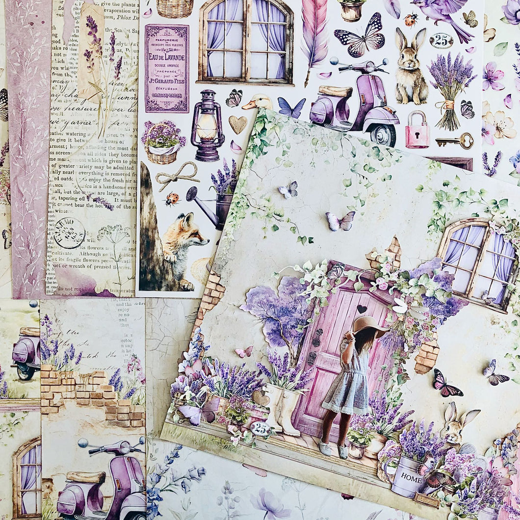 Lavender - Layout Kit