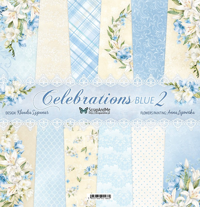 Paper Pack - Celebrations Blue 2 Collection