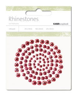 Rhinestones - Lippy Red