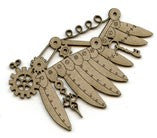 Chipboard Shape - Steampunk Wing right