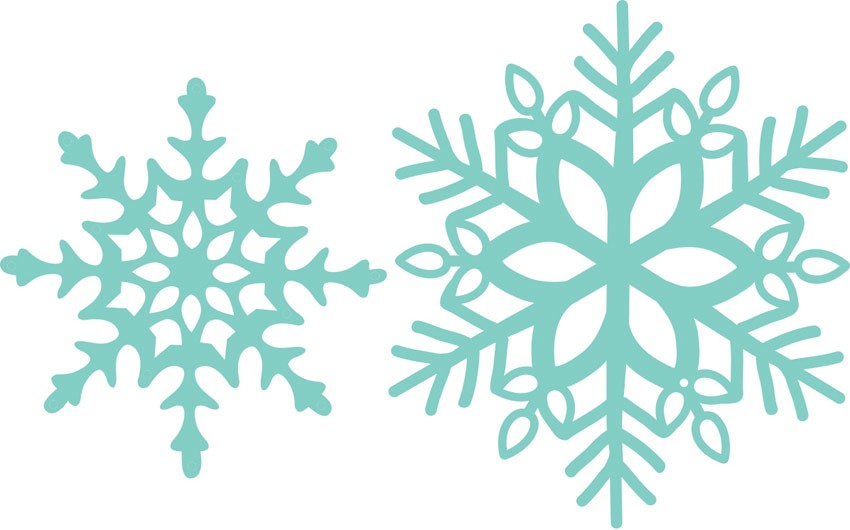 Decorative Die - Snowflakes