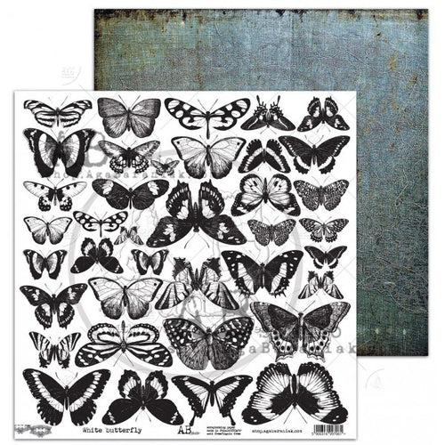 Elements sheet - White Butterfly