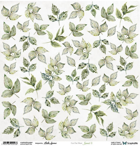 Cut-out sheet - Leaves 3