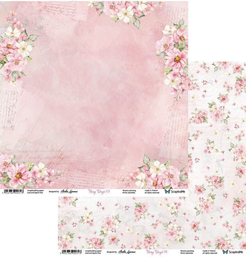 Paper 05-06 - Rosy Days Collection