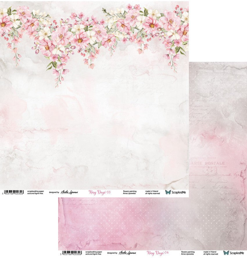 Paper 03-04 - Rosy Days Collection
