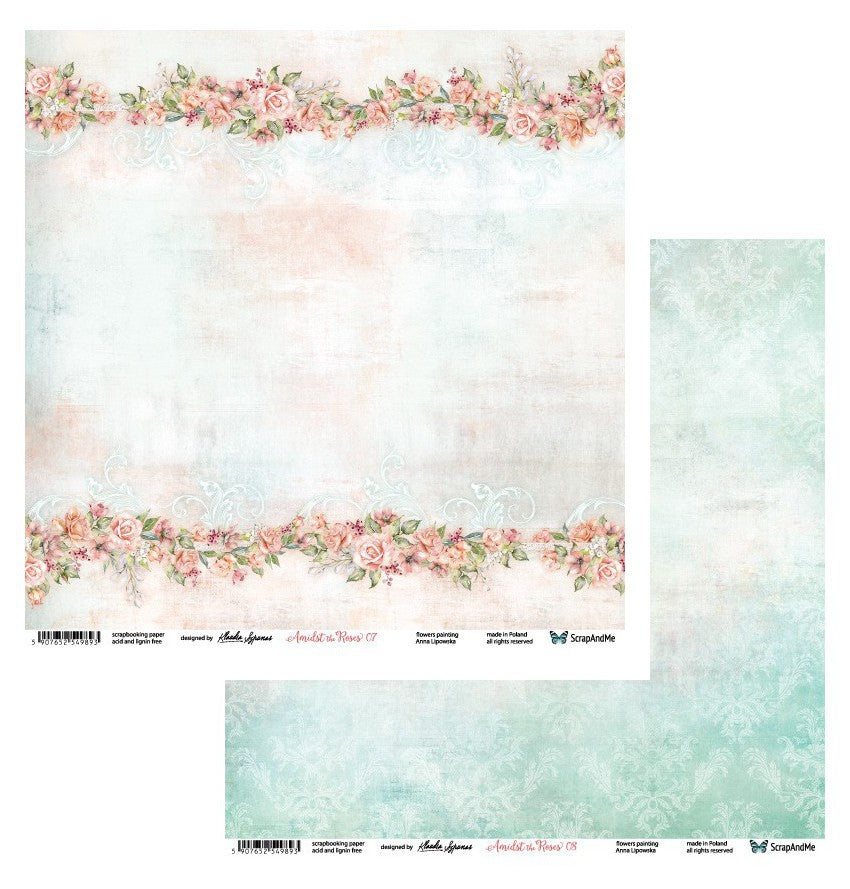 Paper 07-08 - Amidst the Roses Collection