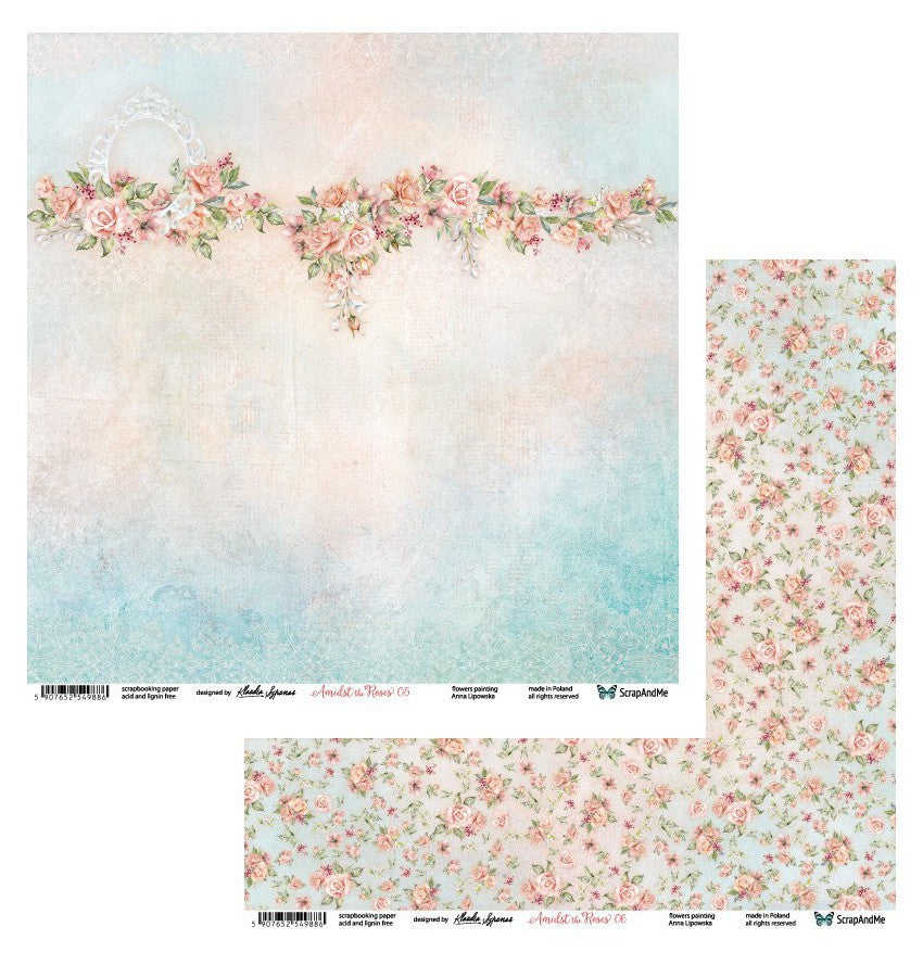 Paper 05-06 - Amidst the Roses Collection