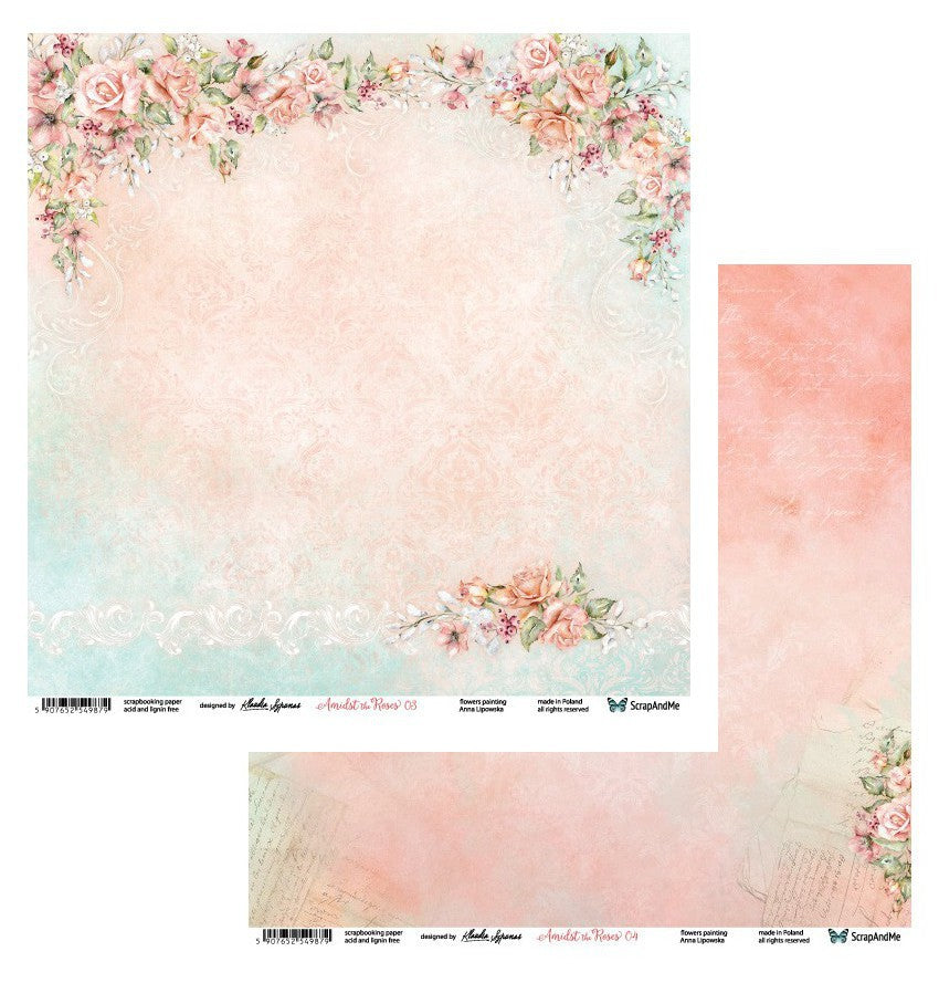 Paper 03-04 (Amidst the Roses Collection) from ScrapAndMe – Merly ...