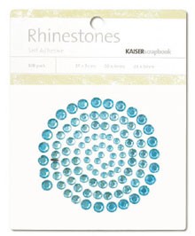 Rhinestones - Aqua
