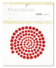 Rhinestones - Red
