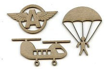 Chipboard Shape - Aerial Embellishments