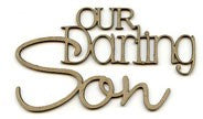 Chipboard Wordlet - Our darling Son