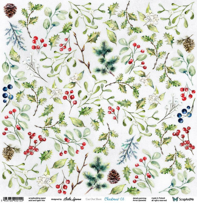 Cut-out sheet - Christmas 03