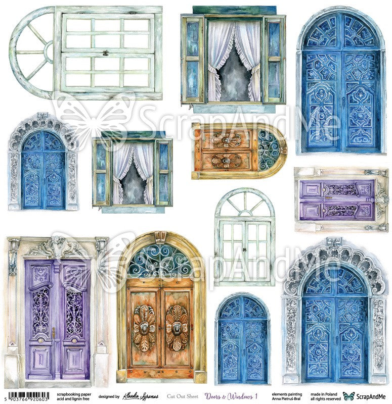 Cut-out sheet - Doors and Windows 1