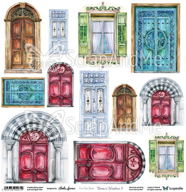 Cut-out sheet - Doors and Windows 2