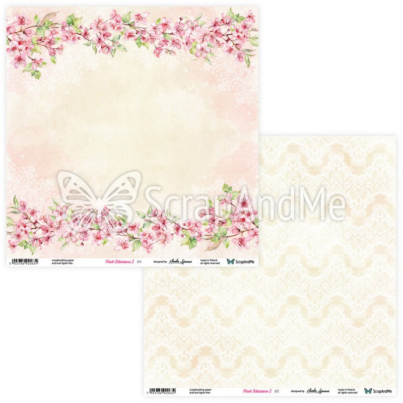 Paper 01-02 - Pink Blossom 2 Collection