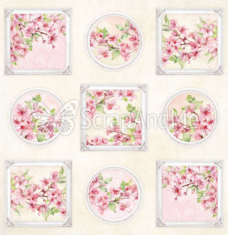 Cut-out sheet - Pink Blossom 2 Cover