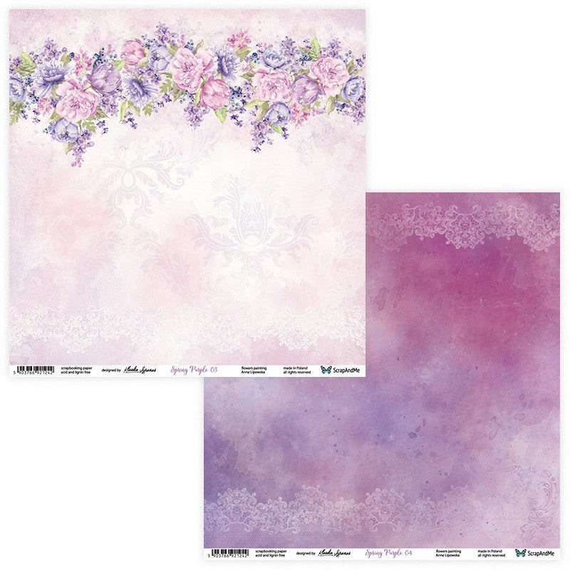 Paper 03-04 - Spring Purple Collection
