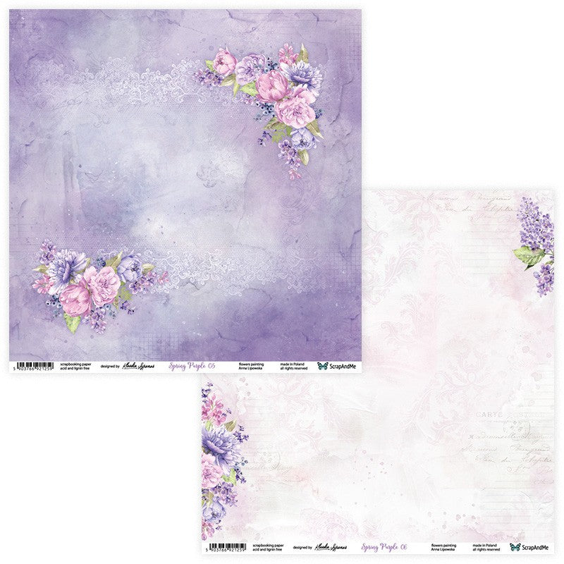 Paper 05-06 - Spring Purple Collection