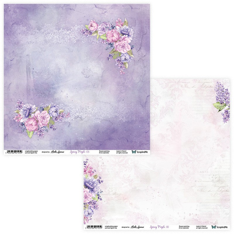 Paper 05-06 - Spring Purple Collection