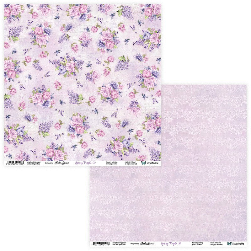 Paper 09-10 - Spring Purple Collection